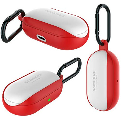 Bosch 11023415 Tekcoo Galaxy Buds Case Protective Portable Silicone Bean Cover Skin Compatible with Samsung Galaxy Buds [Front LED Visible] Shock and Scratch Resistant Accessories with Keychain [Red]