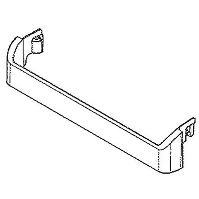 Electrolux 5304498909 BIN,DOOR,CLEAR,FREEZER
