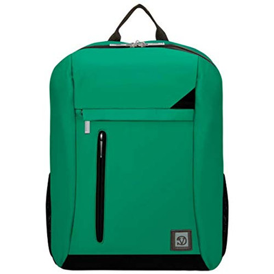 Fisher Paykel 547505 Jade Green with Black Trim Padded Laptop Backpack for Toshiba Satellite Series, Tecra Series, Portege Series, Google Pixelbook, Laptops up to 17.25 inch