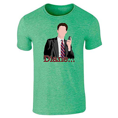 Fisher Paykel 839247 Diane Special Agent Dale Cooper Minimalist Heather Irish Green S Graphic Tee T-Shirt for Men