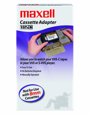 Fisher Paykel 290060 Maxell Cassette VHS-C Adapter ()