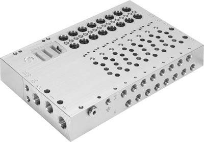 Fisher Paykel 573931 FESTO VABM-L1-10HW-G18-20-M-GR MANIFOLD RAIL - SUPPLIED IN PACK OF 1