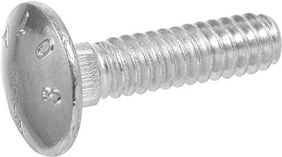Fisher Paykel 240381 Hillman Carriage Bolt, 5/8 x 4-Inch, Steel, Zinc-Plated, Silver, 25-Pack