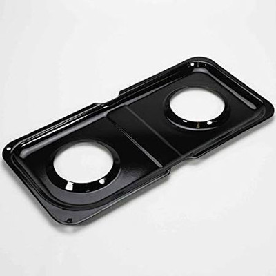 GE Appliances WB34K10010 Gas Range Double Porcelain Drip Pan - Le GE Appliances WB34K10010 Gas Range Double Porcelain Drip Pan - Le