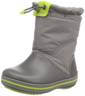 SPEED QUEEN 203509 Crocs Kids Crocband LodgePoint Boot Smoke/Graphite Nylon Junior US 3