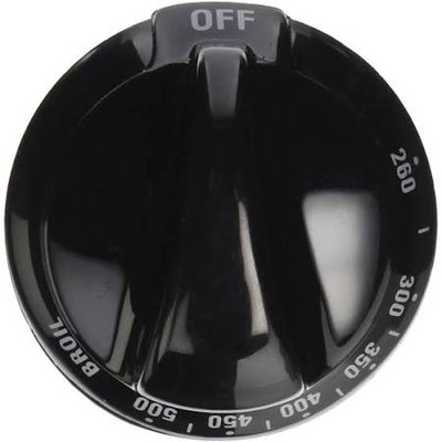 GE Appliances WB03K10159 RANGE OVEN KNOB - BLACK