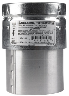 104240 4RV-DH 4 RV DRAFT HOOD CONN