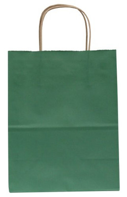 SPEED QUEEN 204103 Premier Packaging AMZ- 15 Count Colors on White Shopper Gift Bag, 8.25 by 10.5-Inch, Turquoise