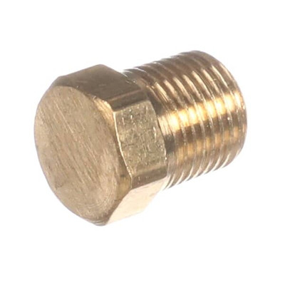 PLUG HEX HEAD 1/8 NPT BRA
