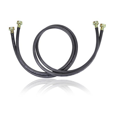 Whirlpool 8212641RP Part Number : INLET HOSES. 5 FT. (TWO BLACK HOSES W/STRAIGHT ENDS &4 RUBBER WASHE