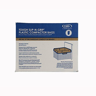 W10165293RB - Whirlpool 18 Trash Compactor Bags (60 Pack)