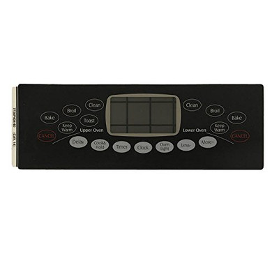 Whirlpool 74009994 CORPORATION  WP OVERLAY (BLK) 86