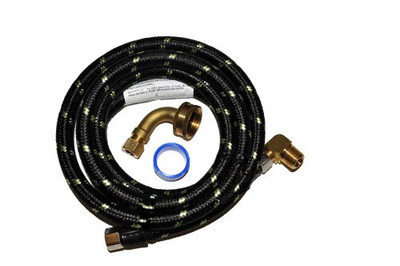 Whirlpool W10278636RC  Universal Industrial-Grade 6-Feet Dishwasher Installation Kit