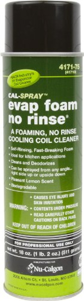 NU CALGON 417175 EVAP FOAM-NO RINSE 18OZ AEROSOL NU CALGON 417175 EVAP FOAM-NO RINSE 18OZ AEROSOL