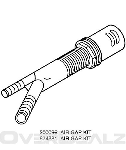 Whirlpool 300096 CORPORATION  WP AIR GAP