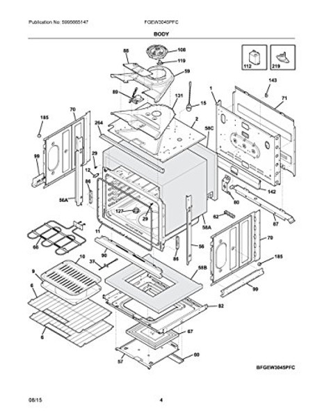 Electrolux 5304504897 Frigidaire Range Oven Temperature Sensor
