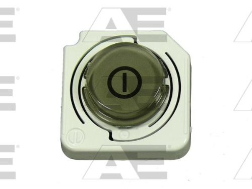 LG AGM73610705  POWER BUTTON SVC BUTTON BODY+PICTO STAINLESS SILVER LG 29In TITAN