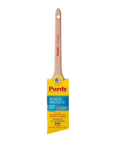 PURDY 140024420  2-Inch White Angular Sash & Trim Brush - Quantity 6.
