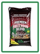 Green Mountain Grills GMG-2003 Green Mountain Grill Premium Fruitwood Blend Pellets 28 Lb Bag.