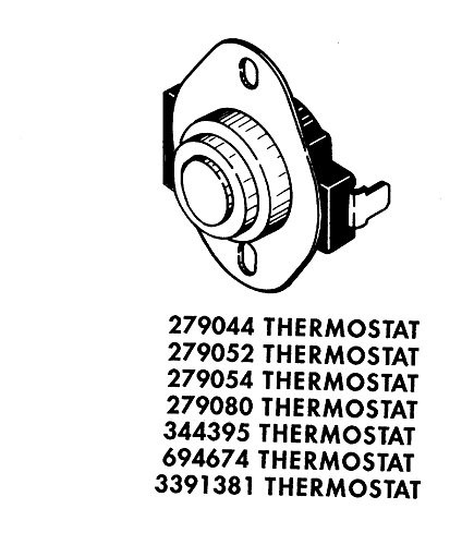 Whirlpool 279054  Dryer Hi Limit Thermostat