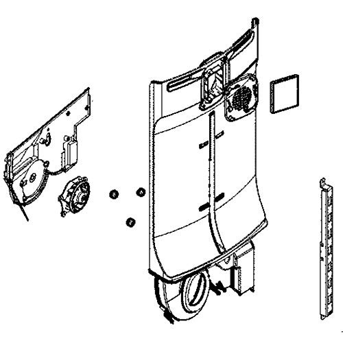 DUCT ASSEMBLY,MULTI LG  ADJ73992110