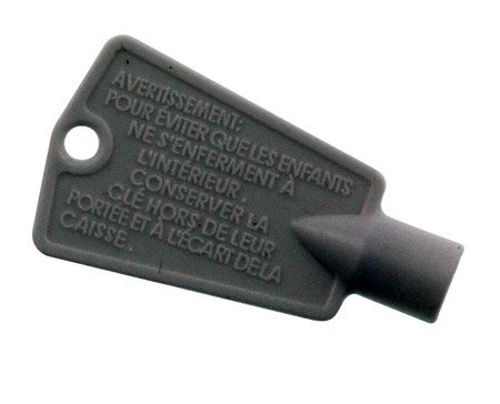 Electrolux 297147700 PART # GENUINE FACTORY OEM ORIGINAL FREEZER DOOR KEY FOR FRIGIDAIRE AND ELECTROLUX