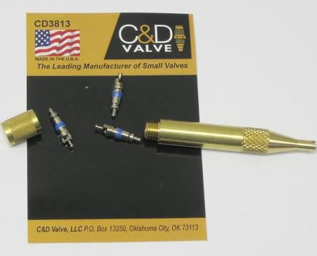 C & D VALVE MFG CO CD3813 CORE CONTAINER/TOOL.