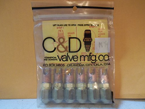 C & D VALVE MFG CO CD5514 VALVE 6PK.
