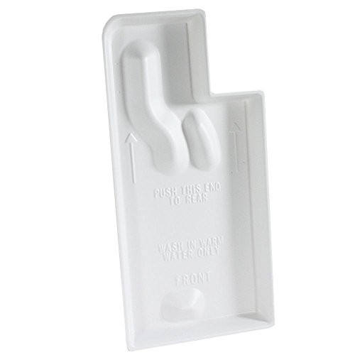 Whirlpool WPW10614158 W10614158 Refrigerator Drain Pan Original Equipment (OEM) Part, White.