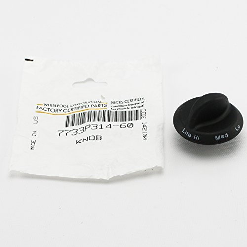 Whirlpool WP7733P314-60 Part Number 7733P314-60: KNOB