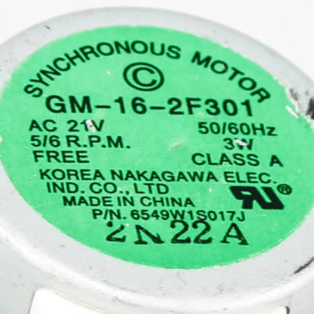 Whirlpool WPW10159107  Microwave Turntable Motor