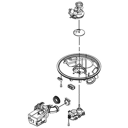 Whirlpool WPW10554963 PUMP & MOTOR
