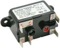 WHITE-RODGERS 90-374 Fan Relay, Type 184, 208/240 VAC Coil, 50/60 Hz, SPDT. Coil Data: 6050 Ohms DC Resistance, 12.5 mA