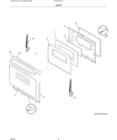 Electrolux 316230634 LINER