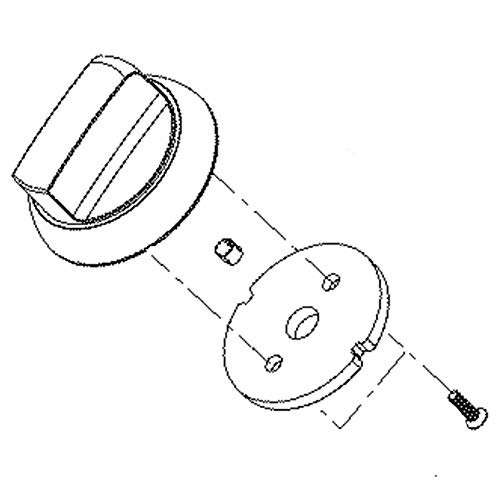 LG AEZ74073404 KNOB ASSEMBLY