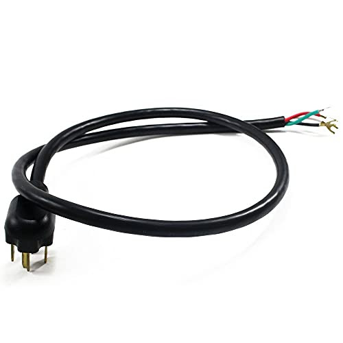 Electrolux 5304505408 Dryer Power Cord, 30-amp, 250-volt, 4-Wire