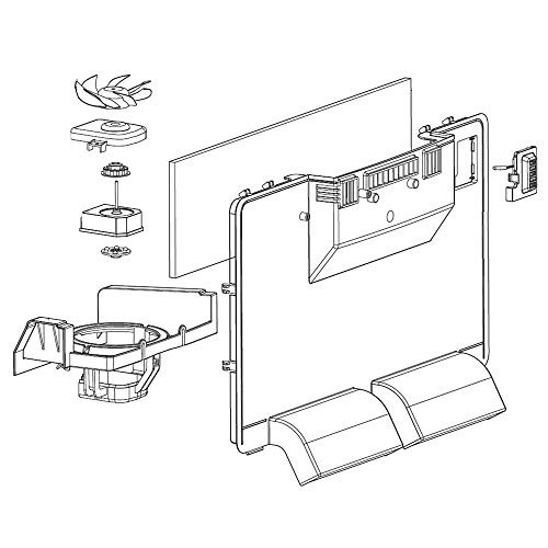 LG AEB73865906 GRILLE ASSEMBLY,FAN