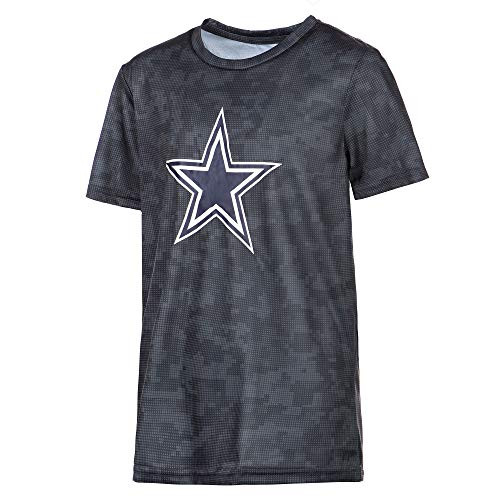 Bosch 10000304 NFL Dallas Cowboys Youth Tedwin Tee, Medium, Gray