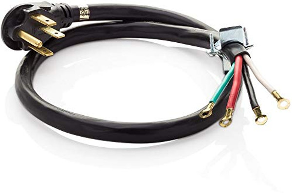 4 50 AMP 4 WIRE RANGE CORD, BAGGED
