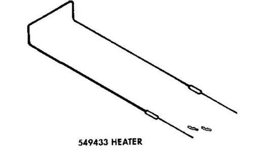 Whirlpool 549433 Part Number : HEATER