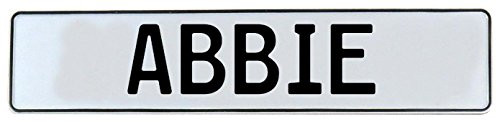 Fisher Paykel 578778 Vintage Parts Wall Art (Abbie White Stamped Aluminium Street Sign Man cave)