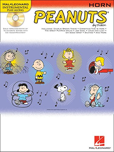 Fisher Paykel 842435 Hal Leonard Peanuts for French Horn - Instrumental Play-Along Book/CD