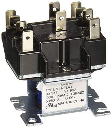 White-Rodgers  RELAY 120V DPDT WHITE RODGERS 90341