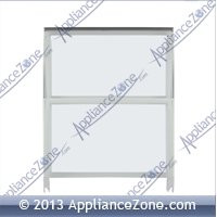 Whirlpool W10487646 CORPORATION  WP SHELF-GLAS