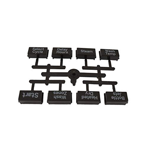 BUTTON AND GRAPHICS ASM GE Appliances  WD09X22799