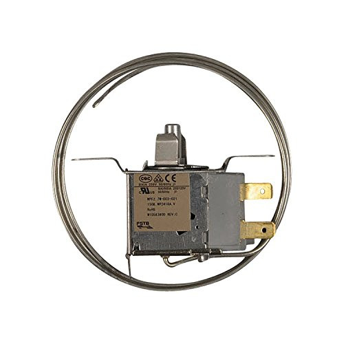 Whirlpool W10583800  Refrigerator Temperature Control Thermostat Genuine Original Equipment Manufacturer (OEM) Part