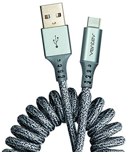 Fisher Paykel 247372 Ventev Chargesync Helix Cable, 14 Inches (Expandable), Cloth Covered, Braided Cable, Flexible and Elastic Recoil Design, Keeps Car Tidy and Organized, Provides Fast Charging Rates (Lightning (Apple)) Fisher Paykel 247372 Ventev Chargesync Helix Cable, 14 Inches (Expandable), Cloth Covered, Braided Cable, Flexible and Elastic Recoil Design, Keeps Car Tidy and Organized, Provides Fast Charging Rates (Lightning (Apple))