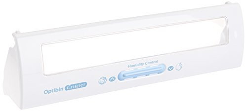 LG 3551JJ2019D LG Electronics Refrigerator Drawer Cover Assembly with Clear Plastic Window for Opting Crisper with Humidity Control, White
