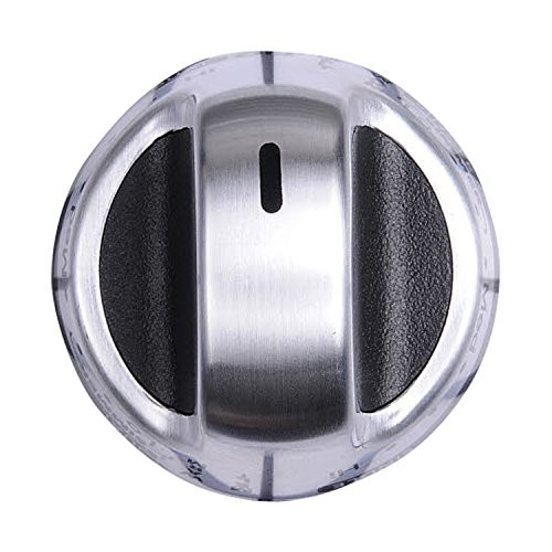 Whirlpool W10156260 Part Number : Knob LR. LF. RR (Stainless)