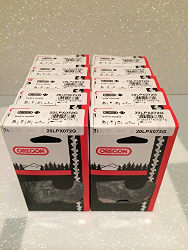 Noregon Systems 72LPX072G OREGON 72 Drive Link Super 70 Chisel Chain, 3/8-Inch